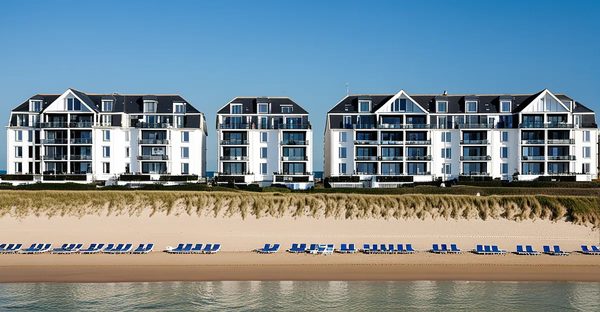 Location houlgate vue mer : appartements de standing à deux pas de la plage